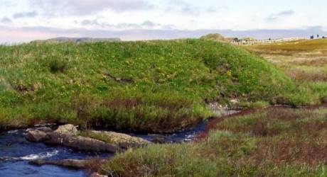 hillock at L'Anse aux Meadows